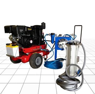 IBIX® IBIMAR 9 straalset met benzine compressor